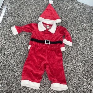 6mo old Santa suit set